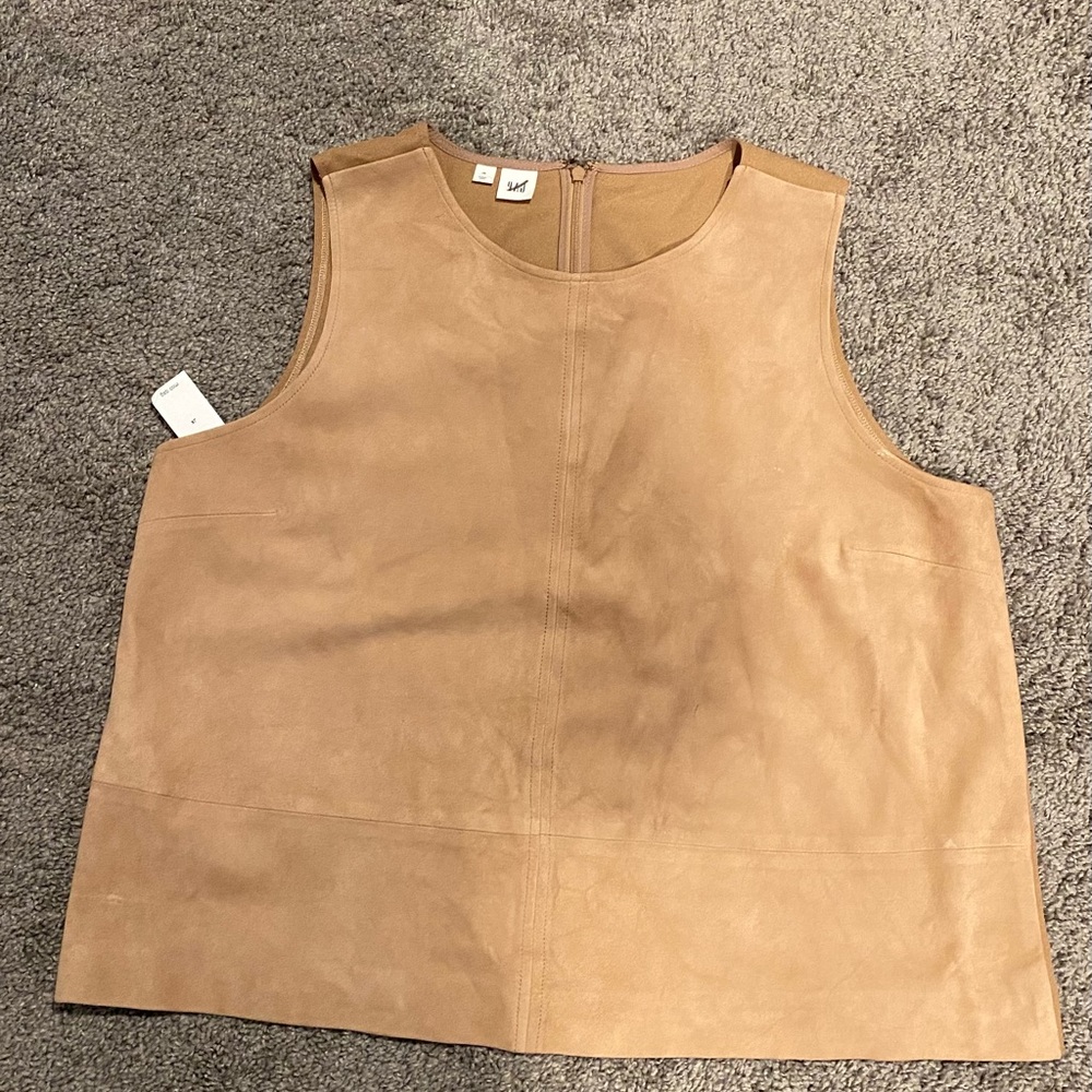 GAP GOAT SUEDE TOP